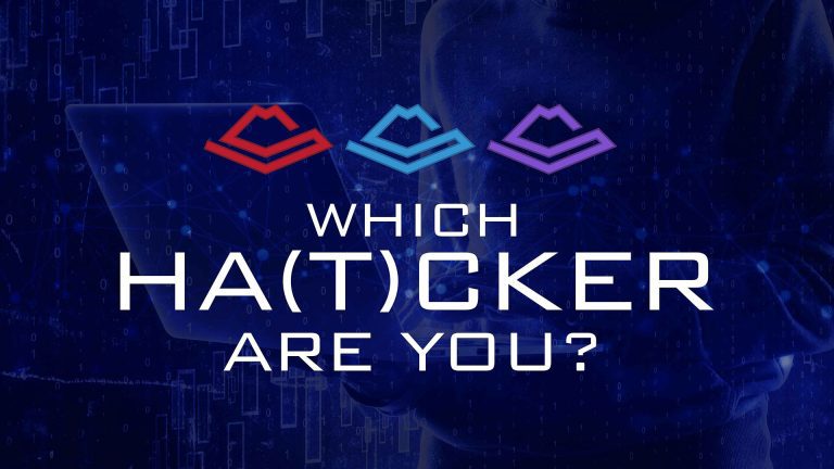 Which Ha(t)cker Are You? – Logo Design